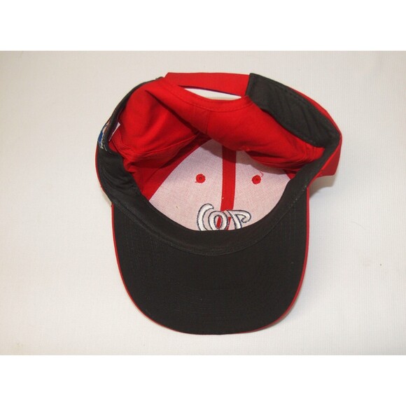 Washington Nationals Red Baseball Logo Cap Hat Team MLB - OC Sports Unisex Adult - Picture 3 of 6